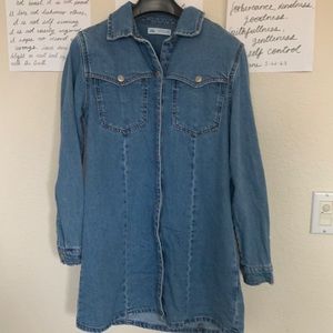 Zara kids denim dress size 13-14